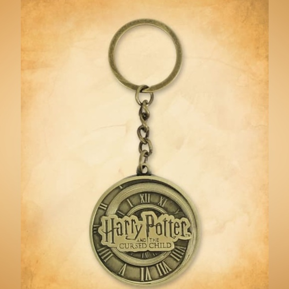 (2) New Harry Potter Cursed Child Vortex Key Ring keychain